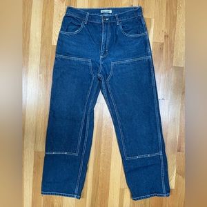 Rudy Jude Indigo Utility Jeans, size 3 (US 4-6)